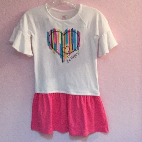 q short sleeve cotton blend dress size 7 - Picture 1 of 3